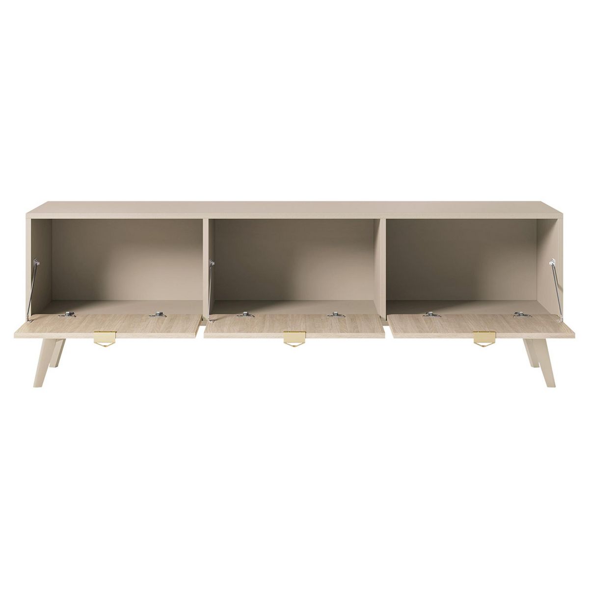 BEST MOBILIER Newport - meuble tv - bois - 158 cm