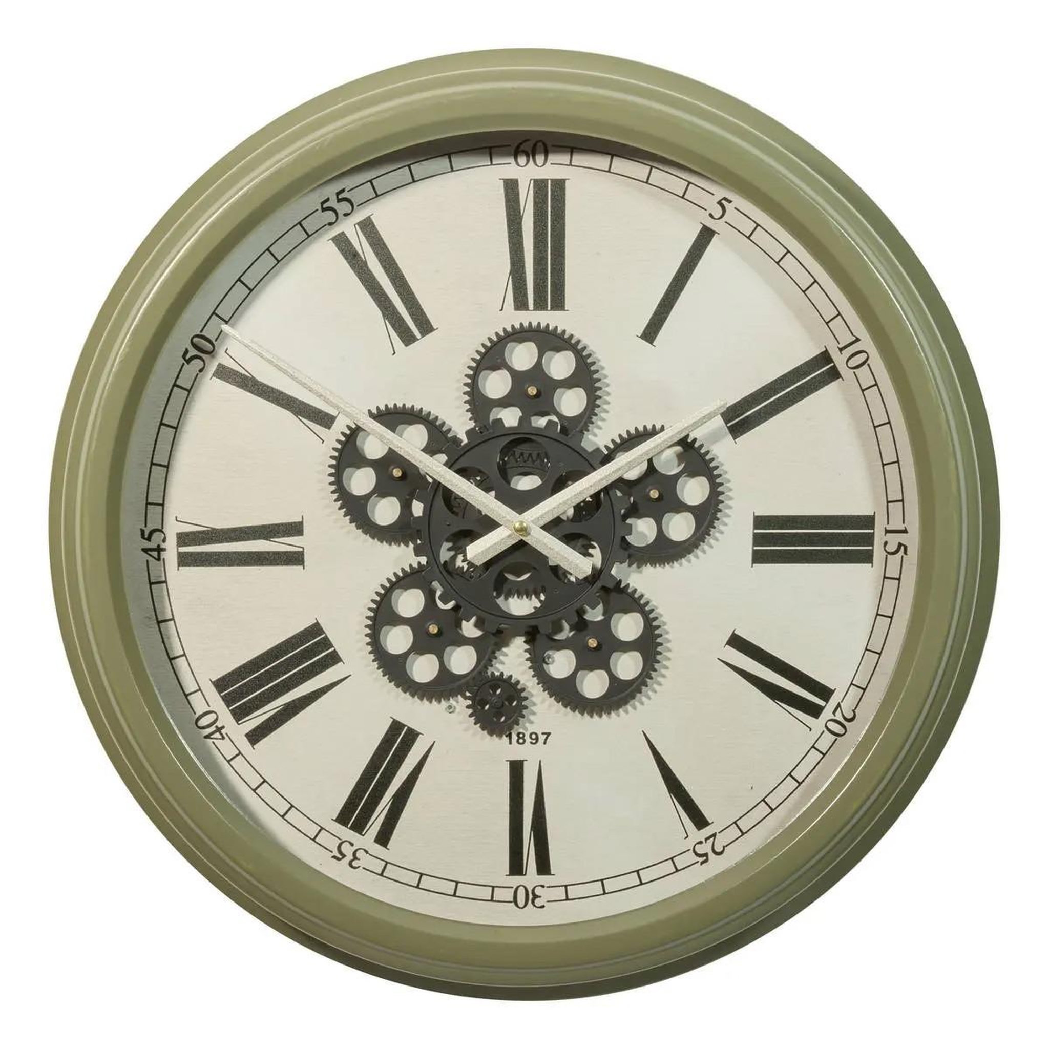 ATMOSPHERA Horloge murale avec mécanisme  argo  52cm vert
