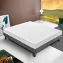 Voir la diapositive 1 : ILOVESLEEP Matelas Mousse FABRY - Epaisseur 14 Cm - Fermeté H4