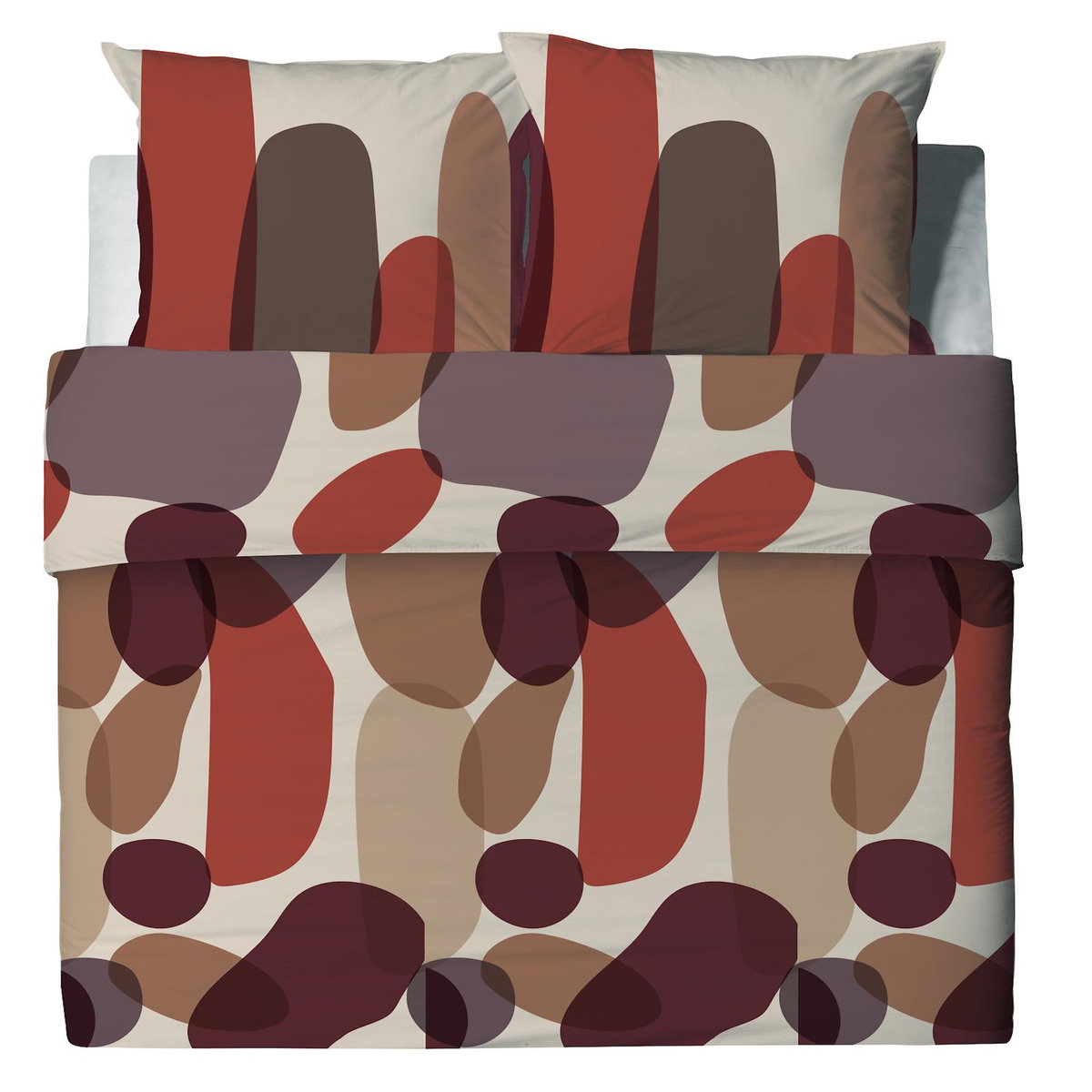 Les Ateliers du Linge Parure housse de couette 100% coton 57fils-jopline