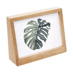 ATMOSPHERA Cadre Photo Déco  Bois Horizontal  10x15cm Beige