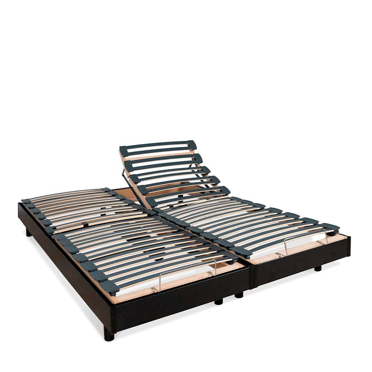 BELLECOUR BELLECOUR LITERIE | Ensemble Duo FLEX | Sommiers électriques + Matelas Mémoire de forme