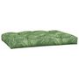 Voir la diapositive 5 : VIDAXL Coussins de palette lot de 2 motif de feuilles tissu