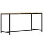 Voir la diapositive 2 : VIDAXL Table a manger 140x70x75 cm Bois de manguier massif brut