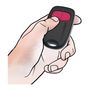 Voir la diapositive 5 : SCS SENTINEL Télécommande 2 canaux - SCS SENTINEL - SimplyControl - Fuchsia, portée 40m, fréquence 433.92 MHz, pile lithium CR2032 inclus