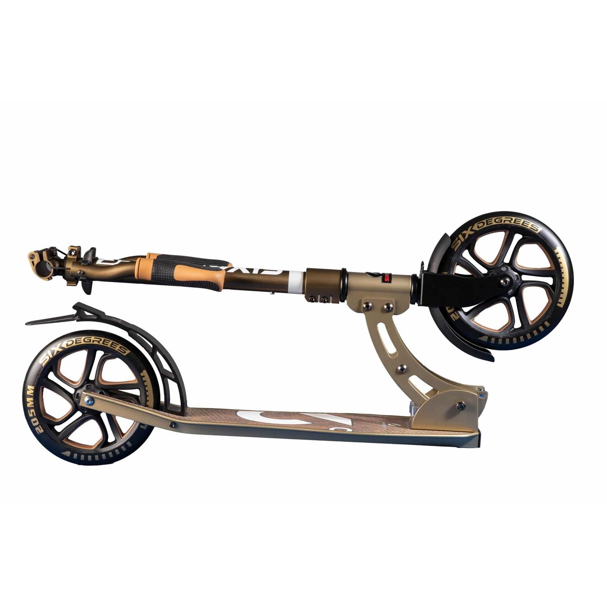 Voir la diapositive 4 : SIX DEGREES Trottinette Scooter en aluminium