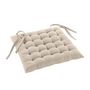 Voir la diapositive 2 : Paris Prix Coussin de Chaise  Twily  38x38cm Lin
