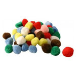 Graine créative sachet de 100 pompons assortis