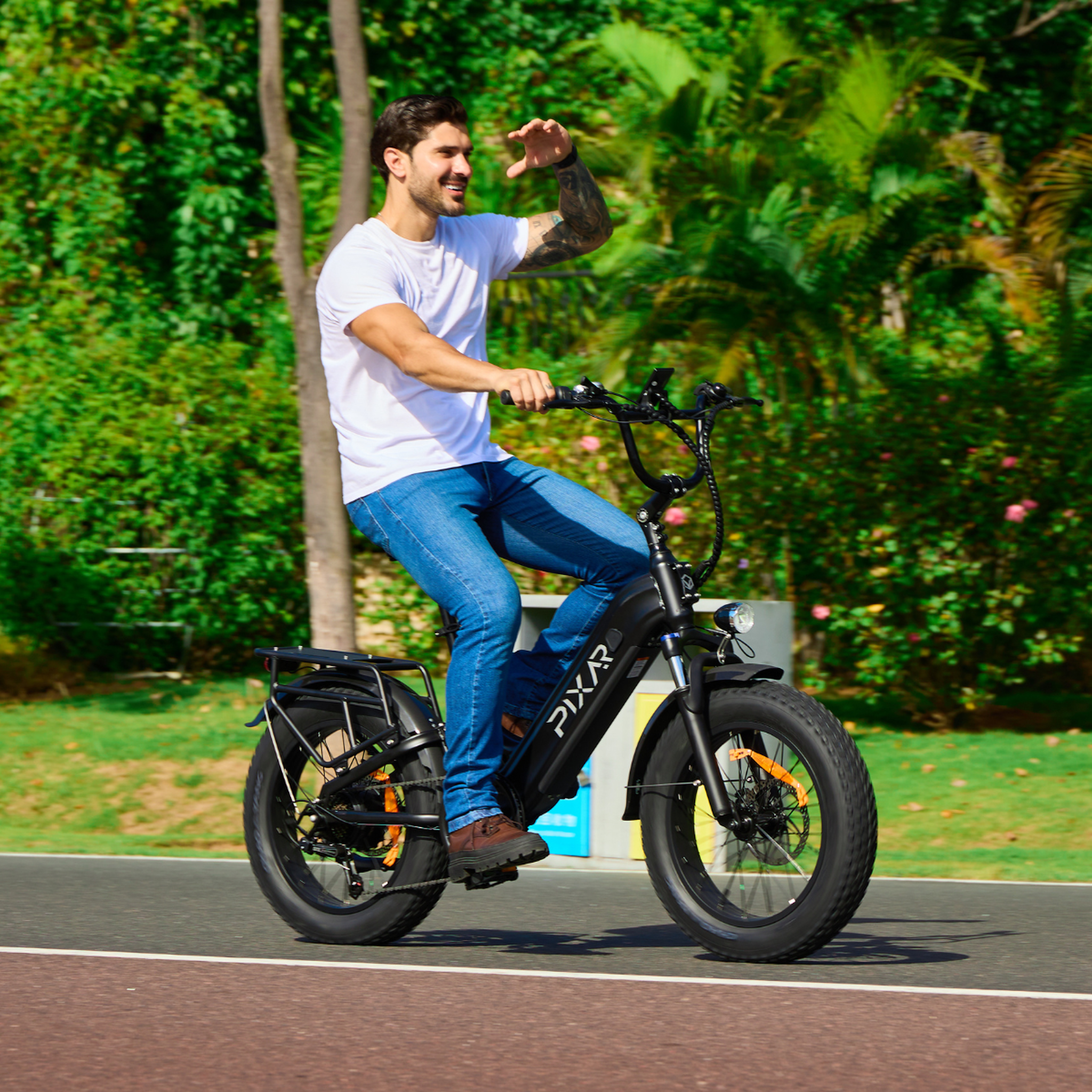 Voir la diapositive 4 : PIXAR Vtt électrique à gros pneus pixar ride1