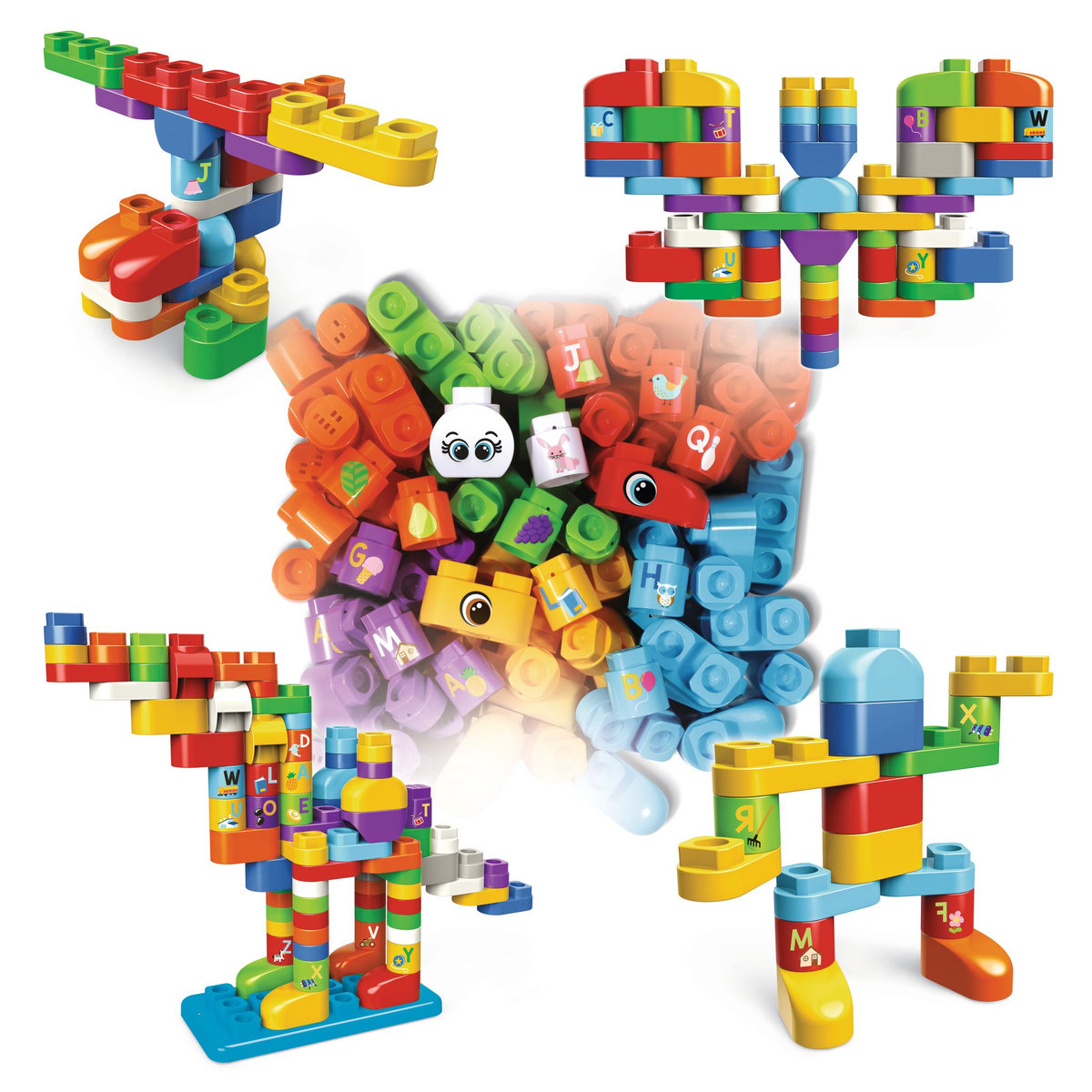 VTECH Bla bla blocks - Baril 80 blocs