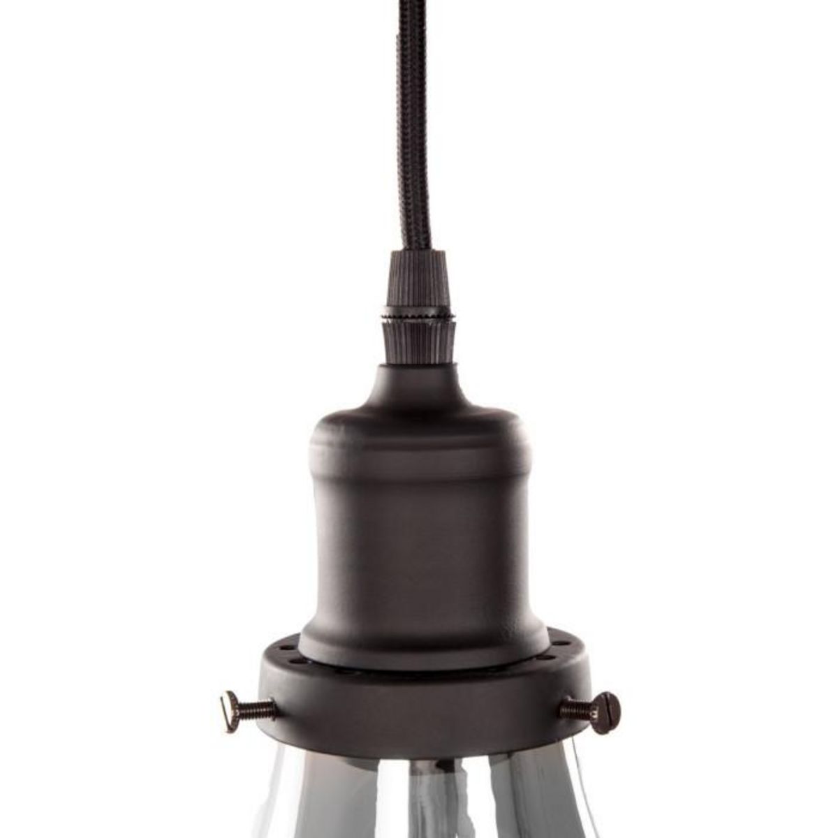 Paris Prix Lampe Suspension Déco 5 Têtes  Sancho  45cm Gris