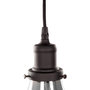 Voir la diapositive 3 : Paris Prix Lampe Suspension Déco 5 Têtes  Sancho  45cm Gris