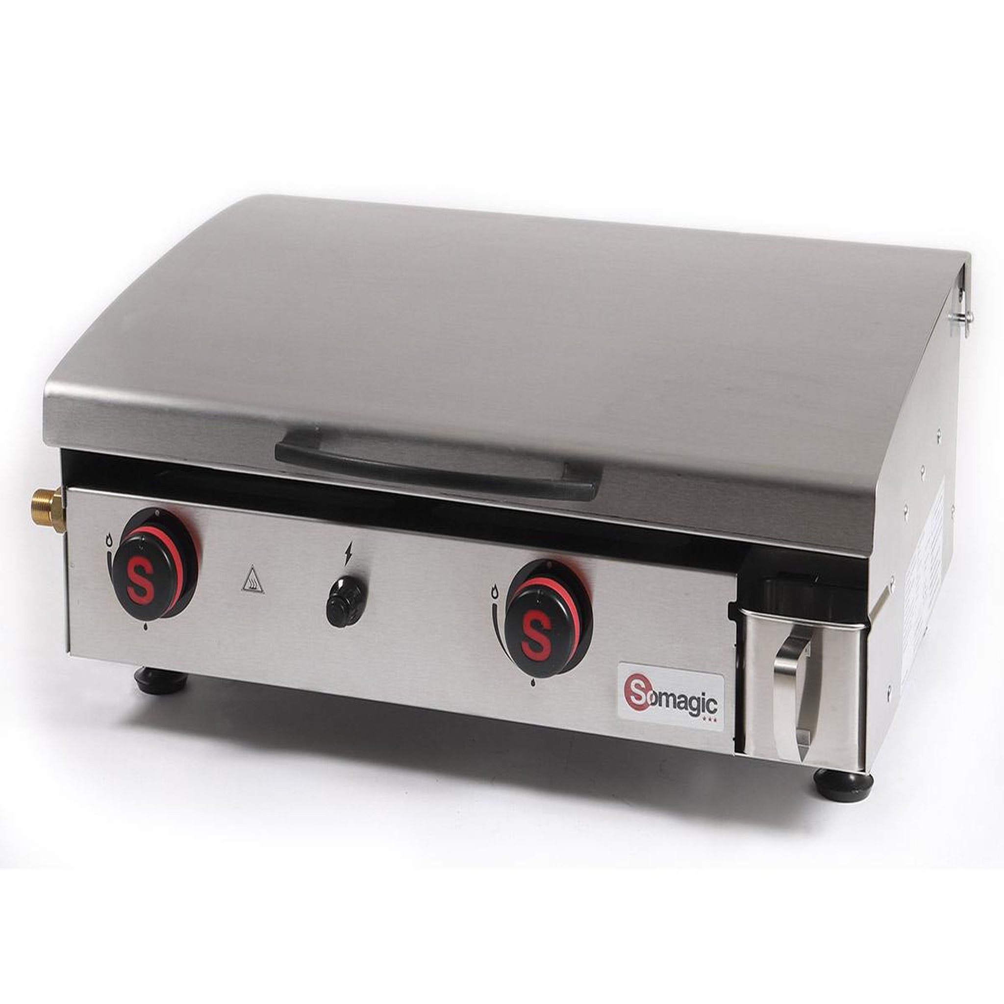 SOMAGIC Plancha gaz 2 brûleurs arenc - somagic