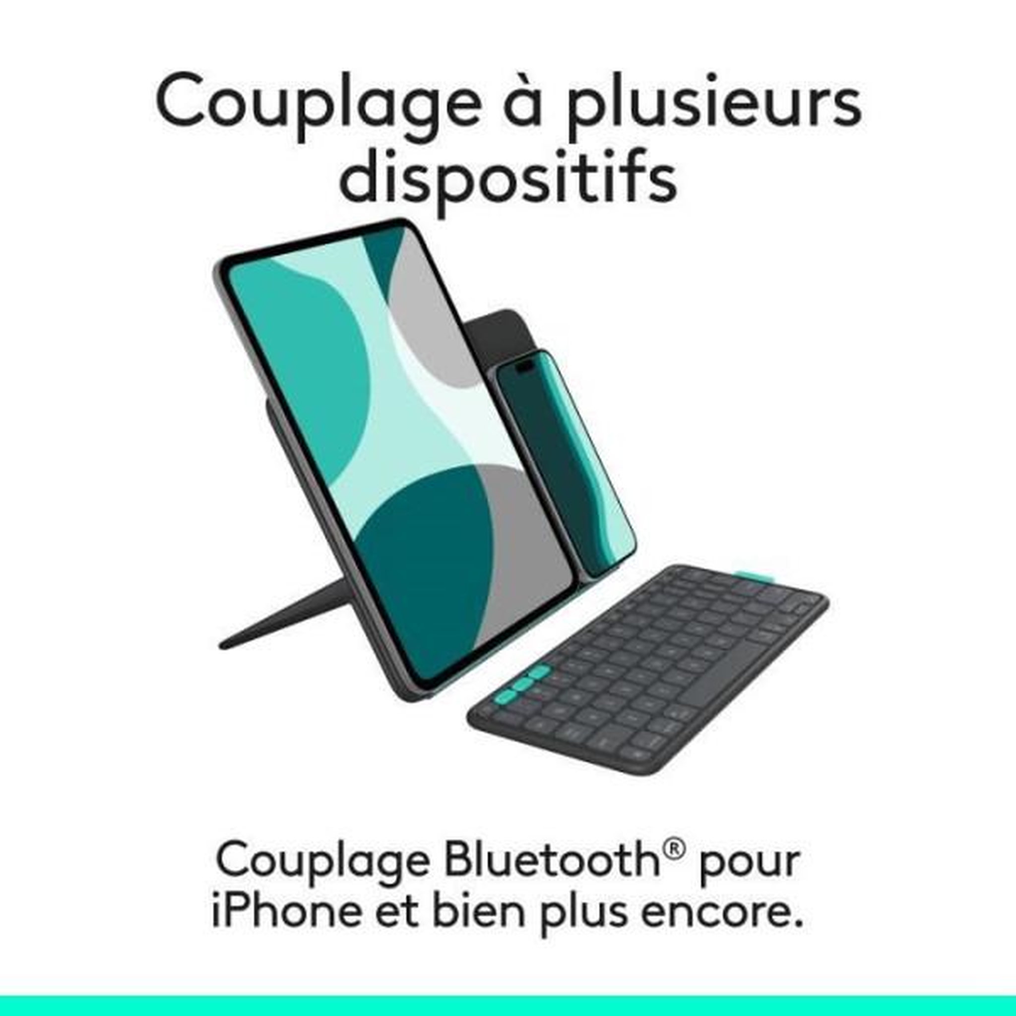 Voir la diapositive 6 : Logitech Etui FLIP FOLIO 11 GRAPHITE IPAD PRO/AIR