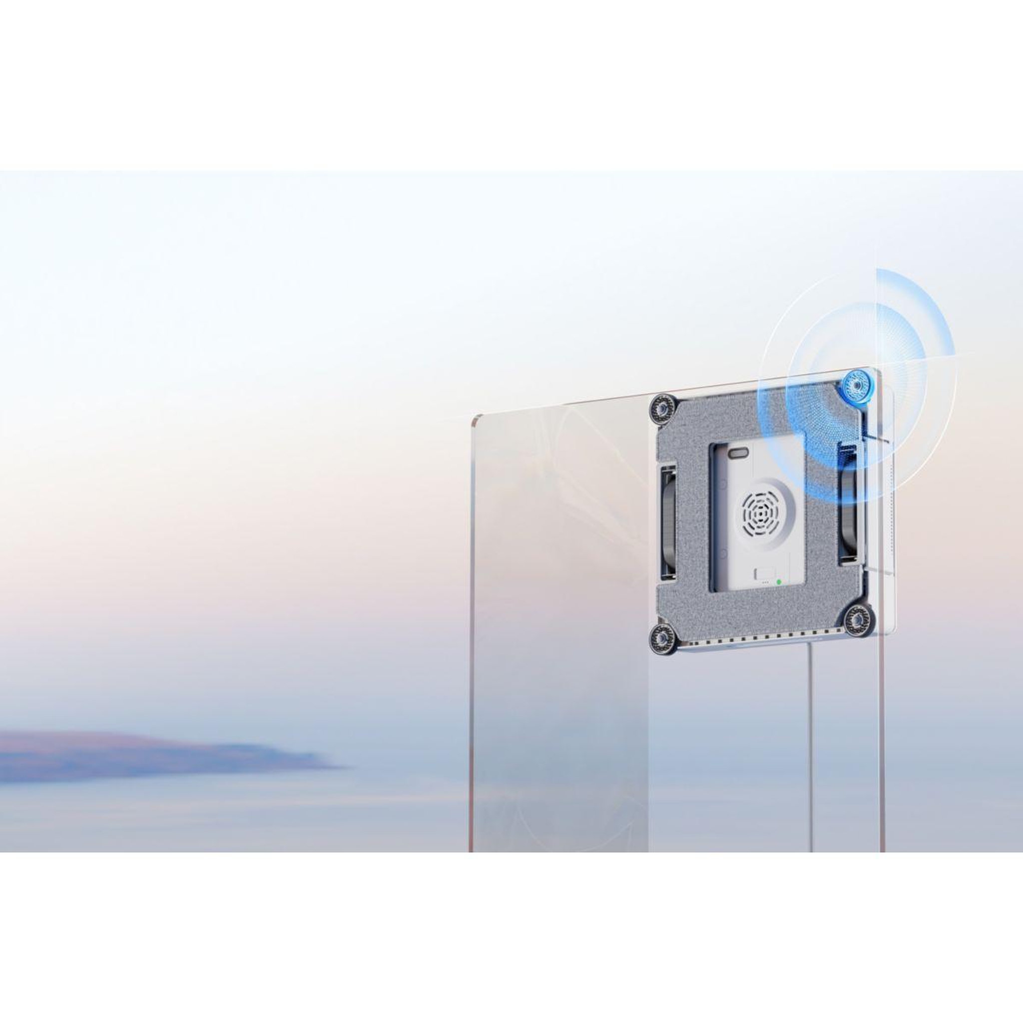 Voir la diapositive 4 : DREAME Robot lave vitre c1 avec station mobile