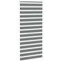 Voir la diapositive 3 : VIDAXL Store zebre gris fonce largeur du tissu 95,9 cm polyester