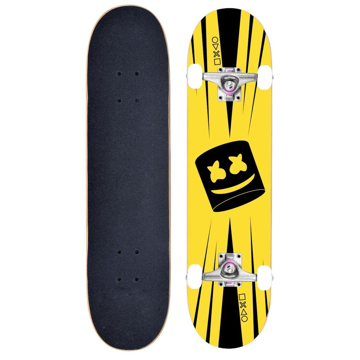 213 Street Skateboard 213 Fornite 2 jaune