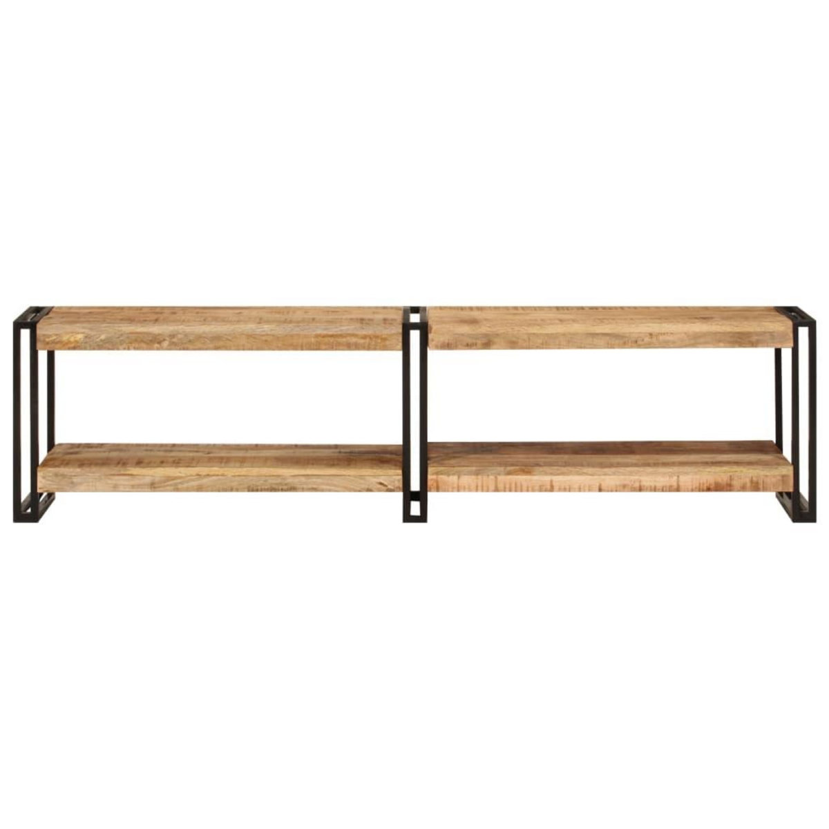 VIDAXL Meuble TV 160x30x40 cm bois massif de manguier
