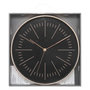 Voir la diapositive 3 : ATMOSPHERA Horloge Murale Design  Edith  30cm Noir & Cuivre