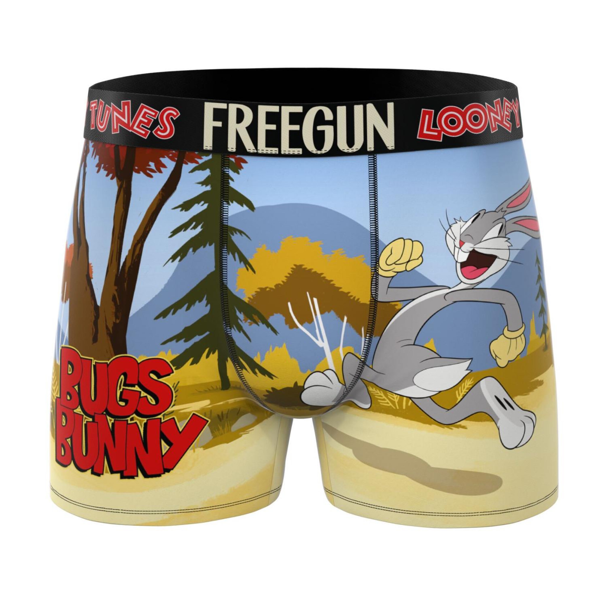 Voir la diapositive 5 : FREEGUN Lot de 3 boxers junior looney tunes