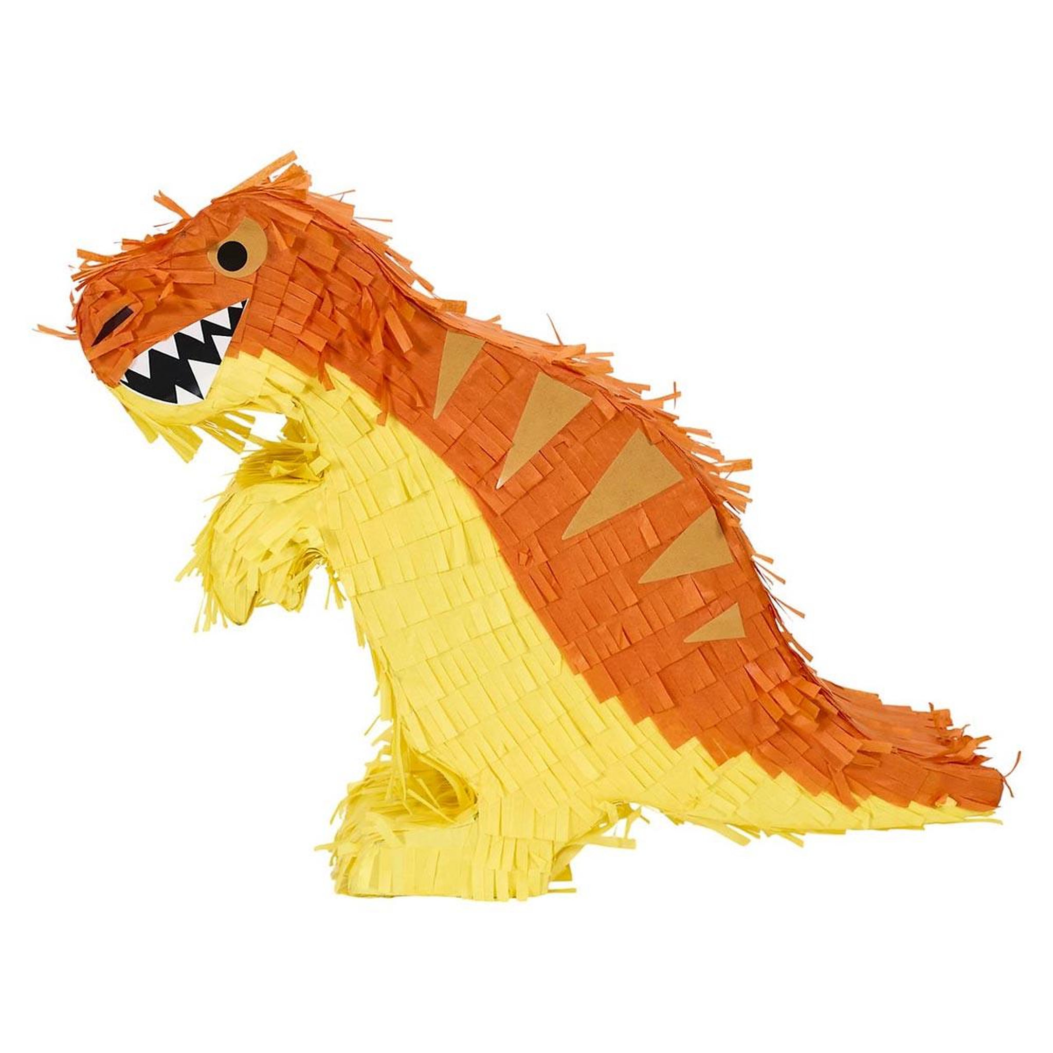 PARTY TIME Pinata déco  dinosaure  46cm rouge & orange