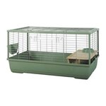 Zolux Cage rongeur - Zolux - Néolife Connect - Pour lapin et cochon d'inde - 101.5 x 54 x 51 cm - Vert