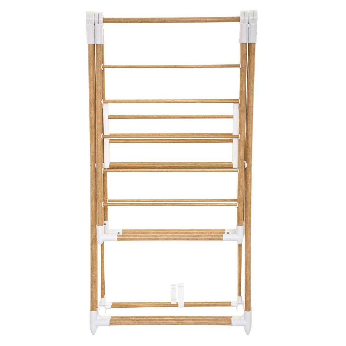 FIVE Séchoir à linge effet bois Bara - 13m d'étendage - Marron