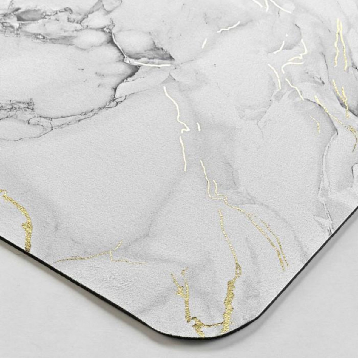 Paris Prix Tapis de Bain Déco  Venor  50x120cm Gris