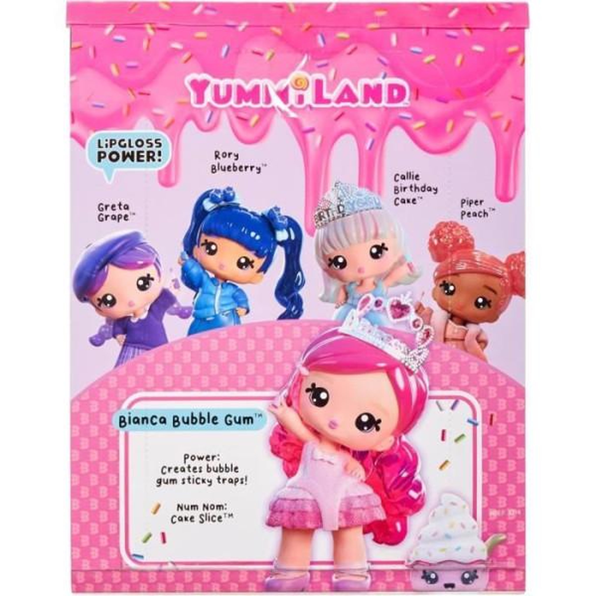 Voir la diapositive 3 : L.O.L. SURPRISE! Yummiland - Grande poupée 25 cm a coiffer et câliner - Animal de compagnie + baumes a levre parfumé - Bianca - Des 4ans