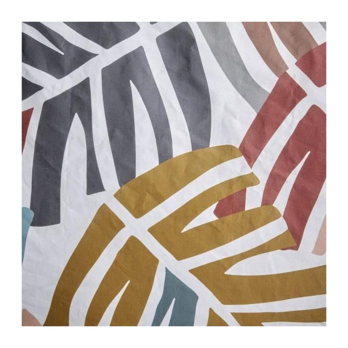 Today Parure de couette - TODAY - Sunshine 0.18 - 220x240cm - 2 personnes - Imprimée - Coton 57 fils