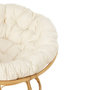 Voir la diapositive 5 : Paris Prix Fauteuil en Rotin & Coussin  Céline  115cm Naturel