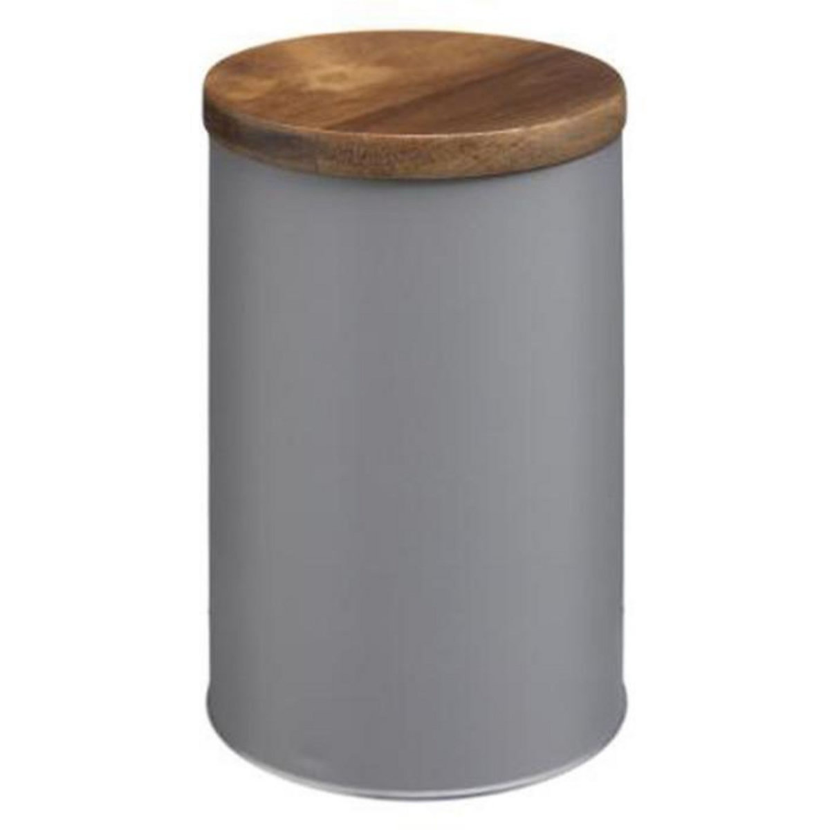 FIVE Boîte de Conservation en Métal  Acacia  15cm Gris
