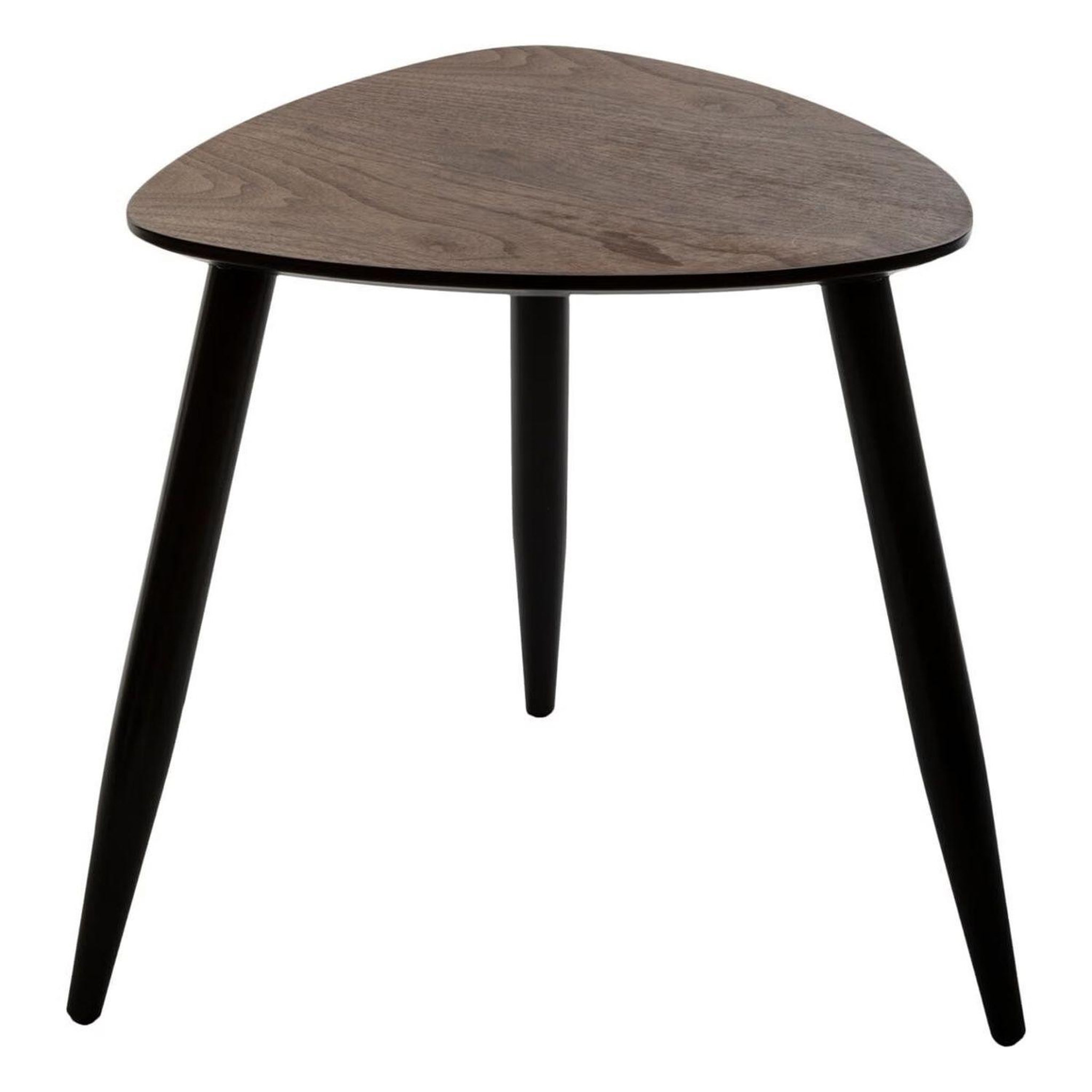 Voir la diapositive 4 : ATMOSPHERA Duo de 2 tables à café gigognes miléo - marron