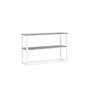 Voir la diapositive 3 : Paris Prix Console Design Double  Rise  110cm Gris & Blanc