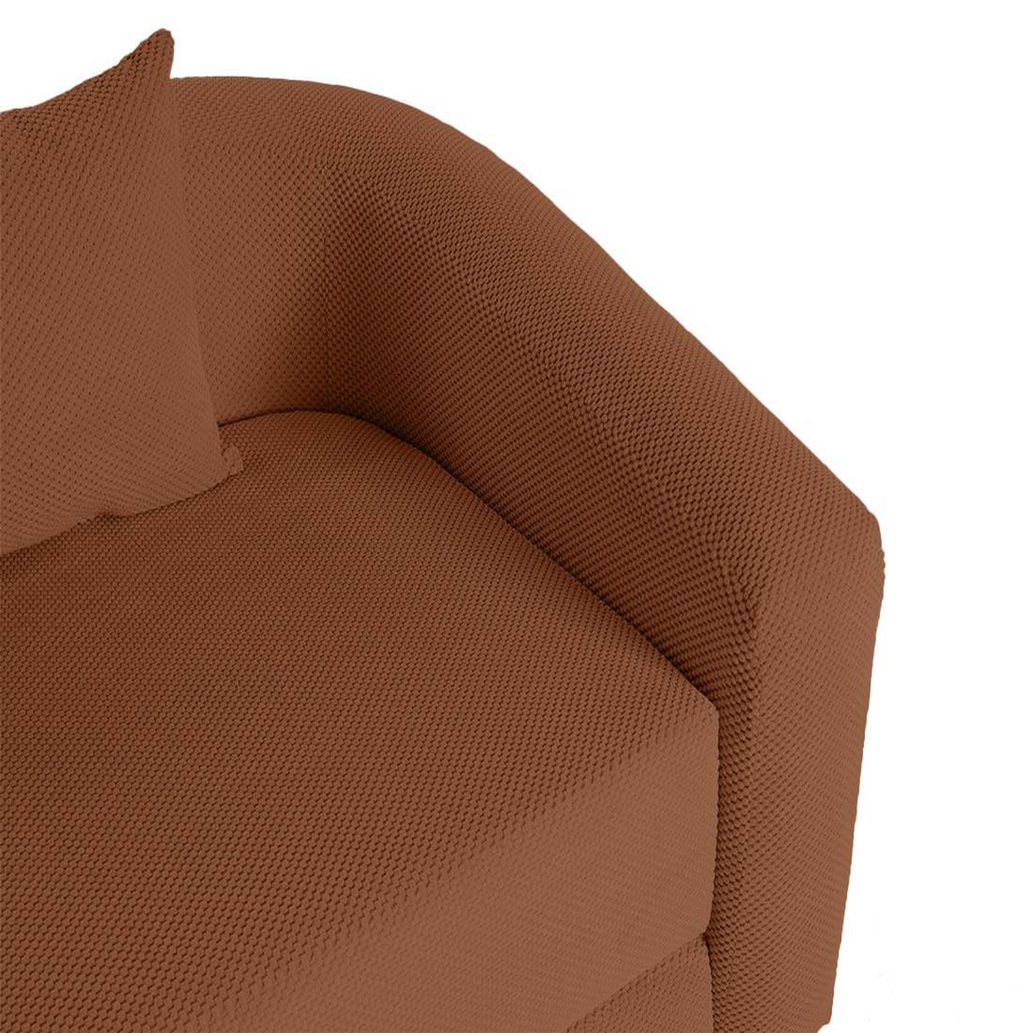 Voir la diapositive 5 : BEST MOBILIER Nuvia - canapé convertible déplimousse 3 places en velours texturé