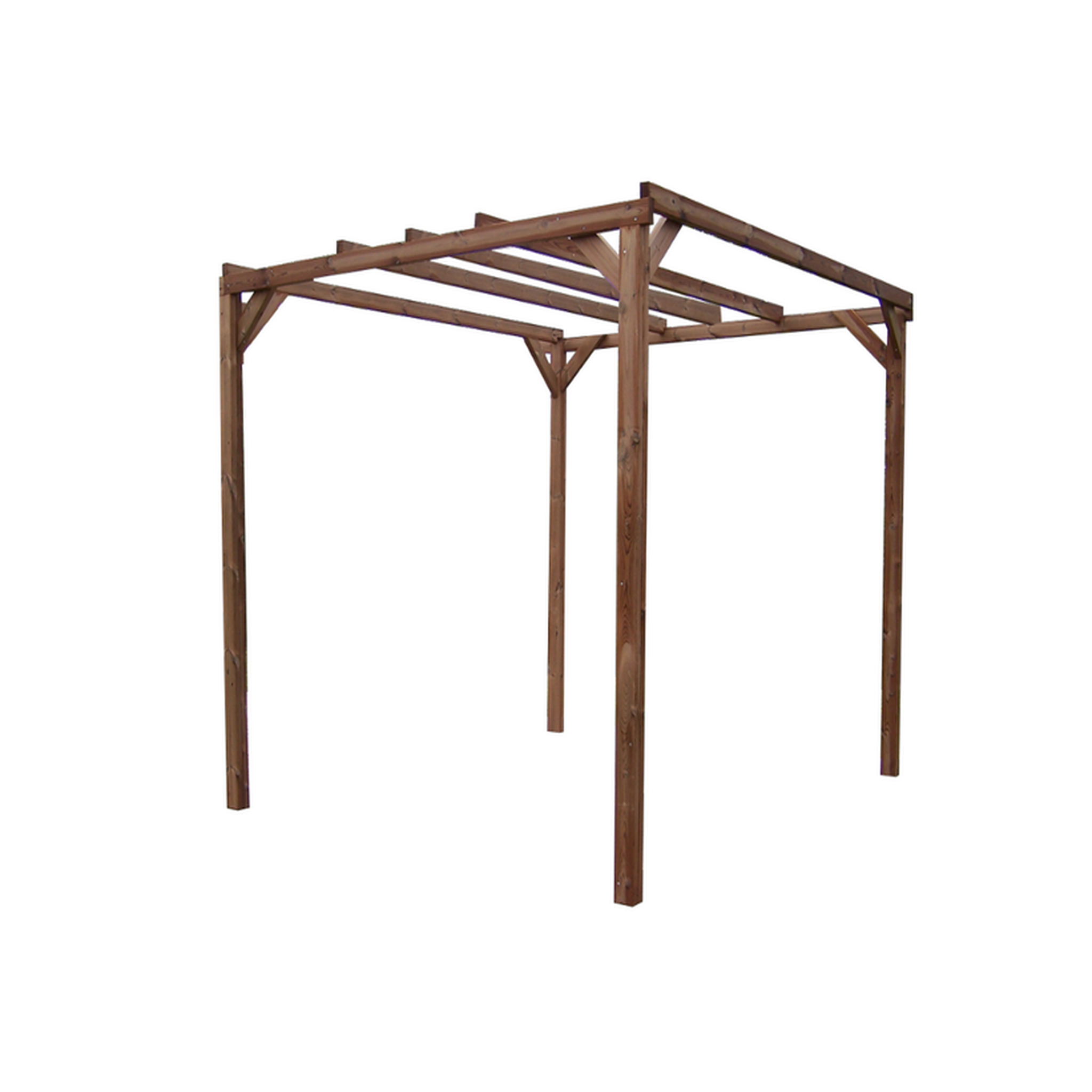 Hisense Pergola en bois thermo chauffé 8.88 m² sans couverture - th3030