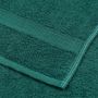 Voir la diapositive 6 : VIDAXL Serviettes de visage 2 pcs vert 30x30 cm 360 g m² 100% coton