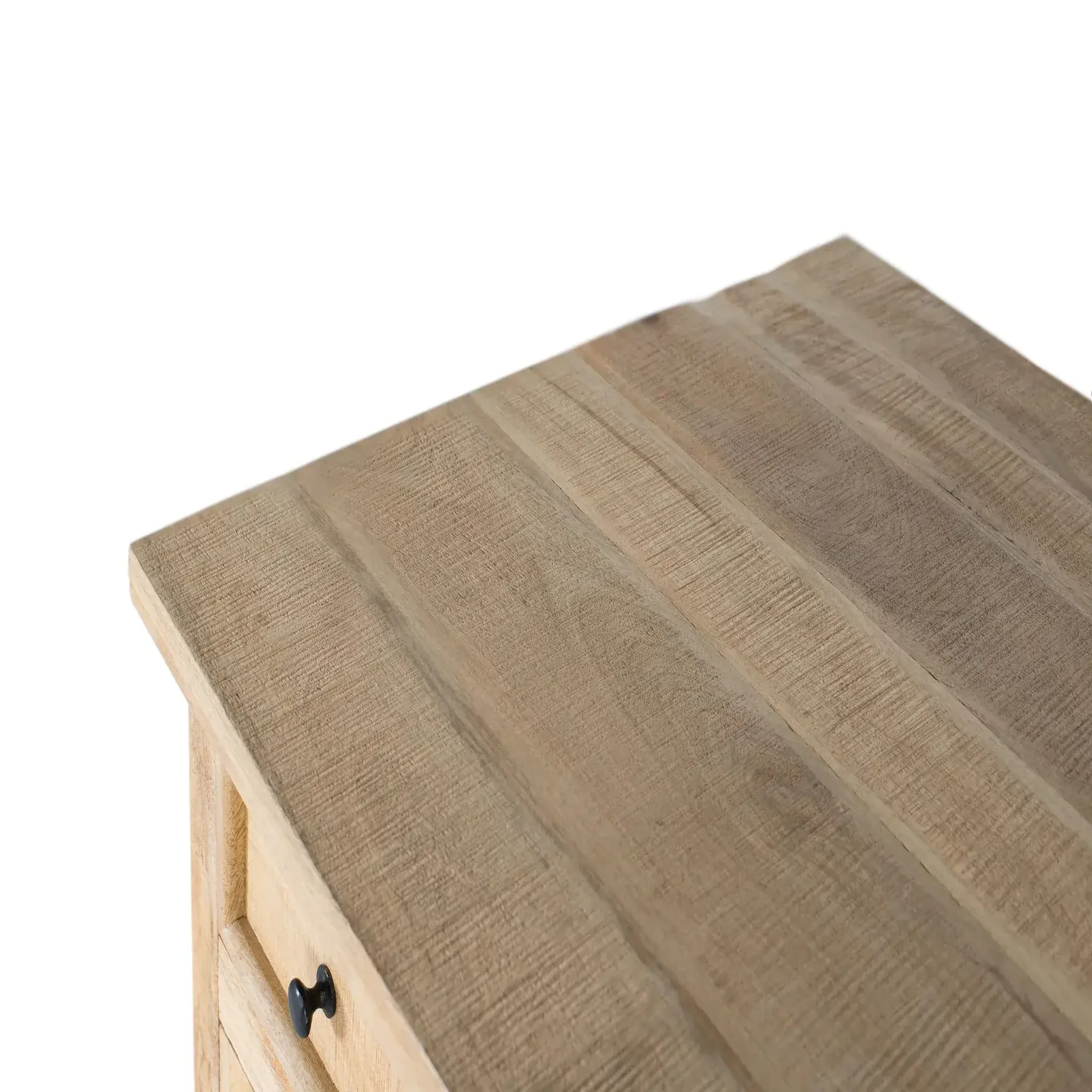Voir la diapositive 3 : GINER Y COLOMER SL Bureau en bois de manguier 145 cm style rustique contemporain