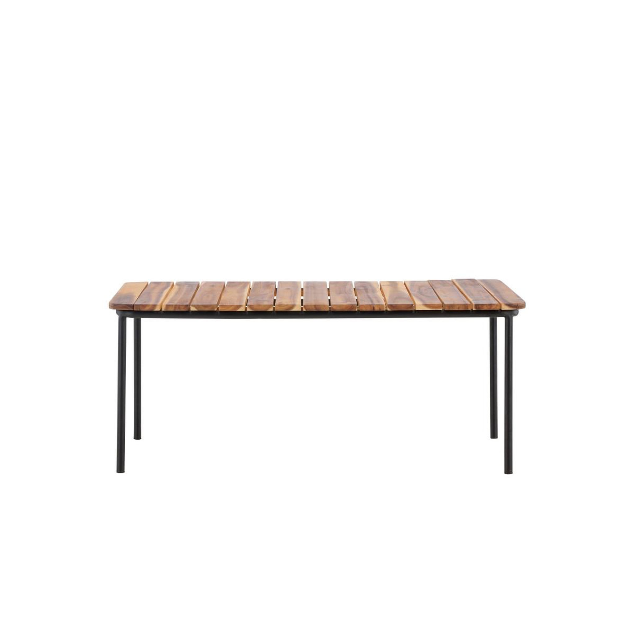 Voir la diapositive 2 : Paris Prix Table basse de jardin en bois  penh  100cm naturel