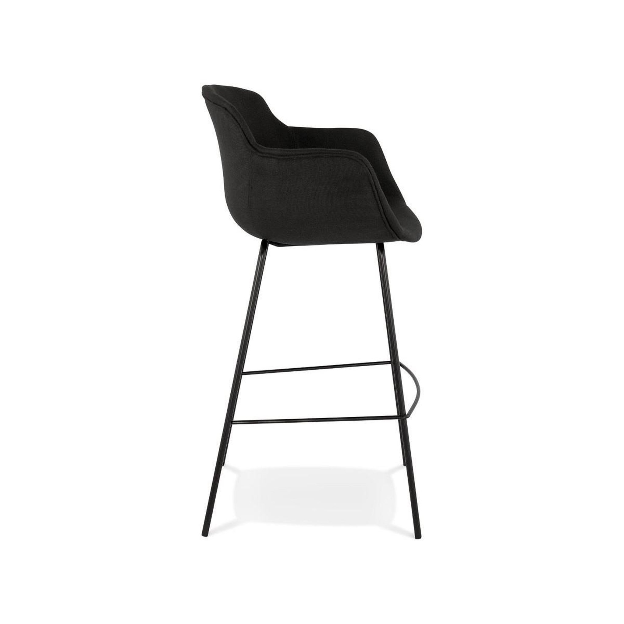 Voir la diapositive 3 : Paris Prix Tabouret de bar design  largesa  107cm noir