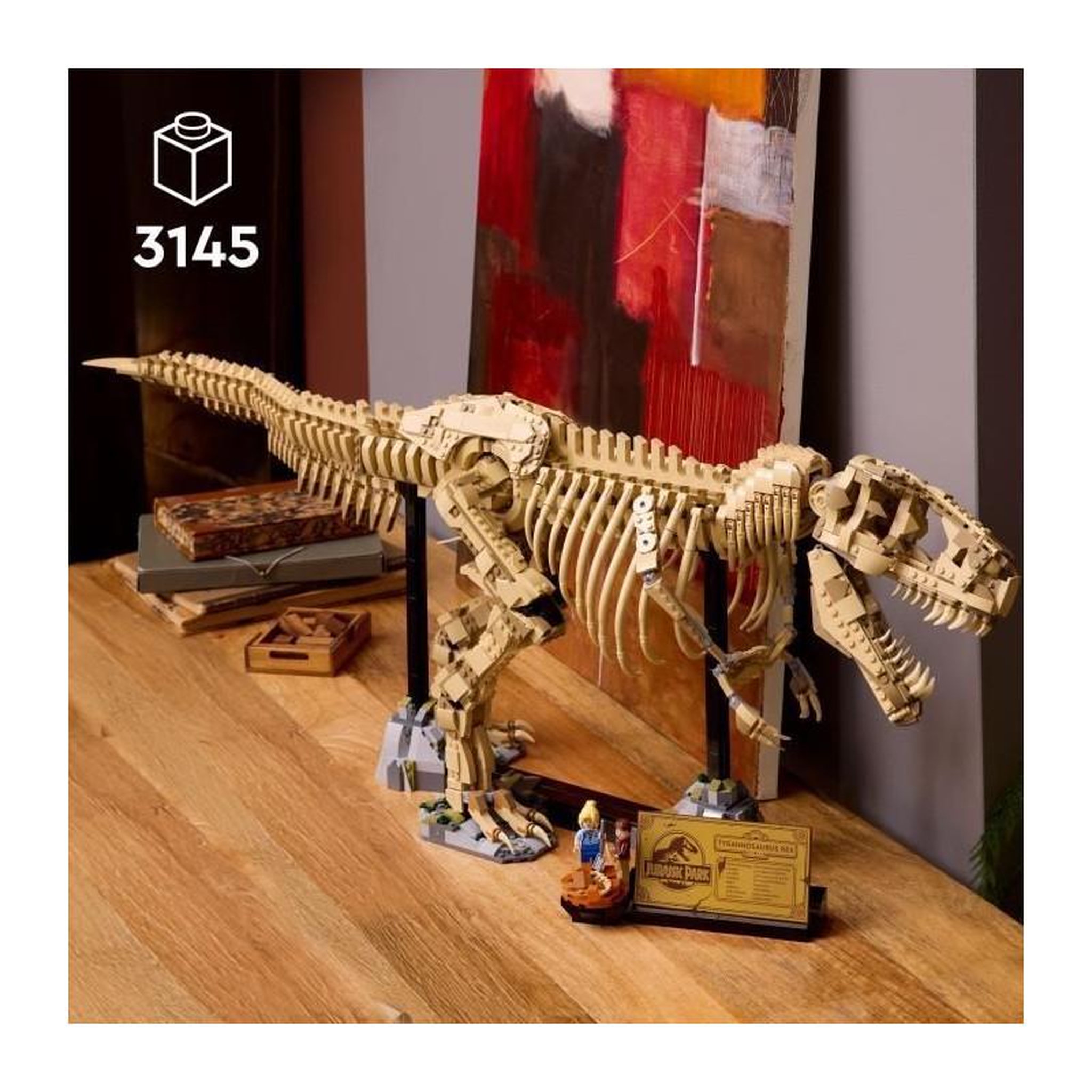 Voir la diapositive 2 : LEGO LEGO Jurassic World 76968 Les Fossiles de Dinosaures : le Tyrannosaurus Rex - Pour Adulte