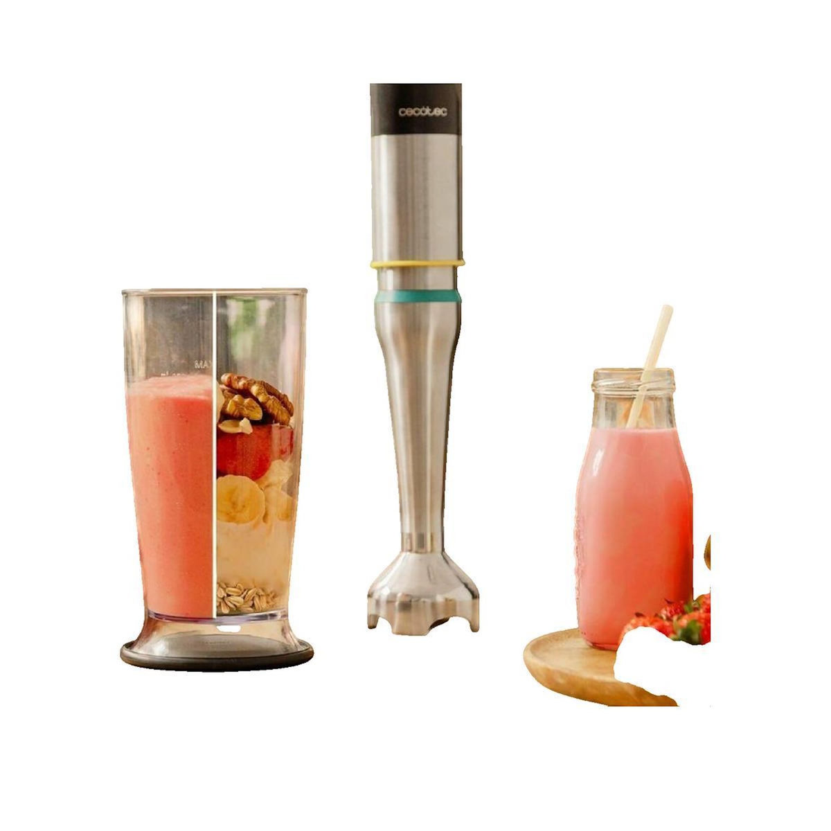 CECOTEC Mixeur Plongeant cecotec Mixeur Pro 1500 Noir