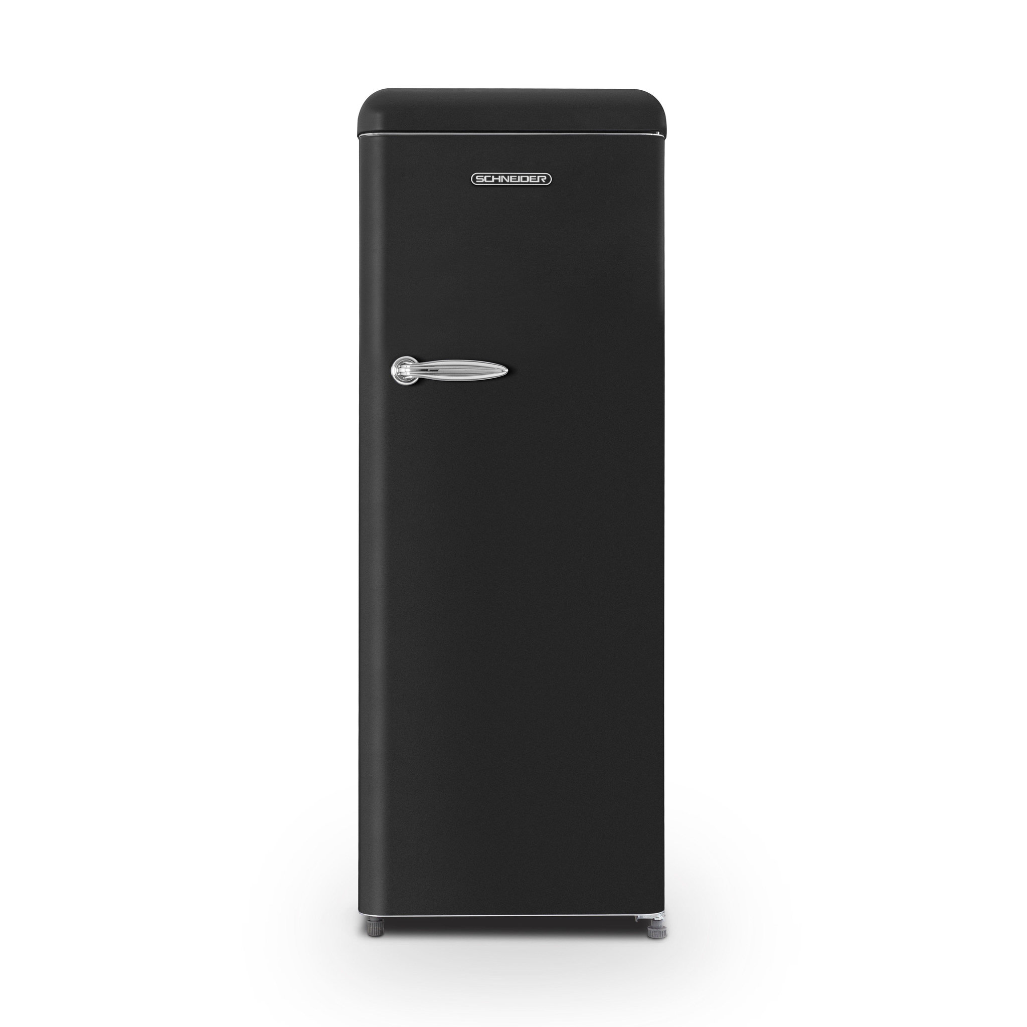 SCHNEIDER Réfrigérateur une porte 229L Vintage Black mat - SCCL222V-BE