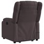 Voir la diapositive 5 : VIDAXL Fauteuil inclinable de massage electrique Marron fonce Tissu