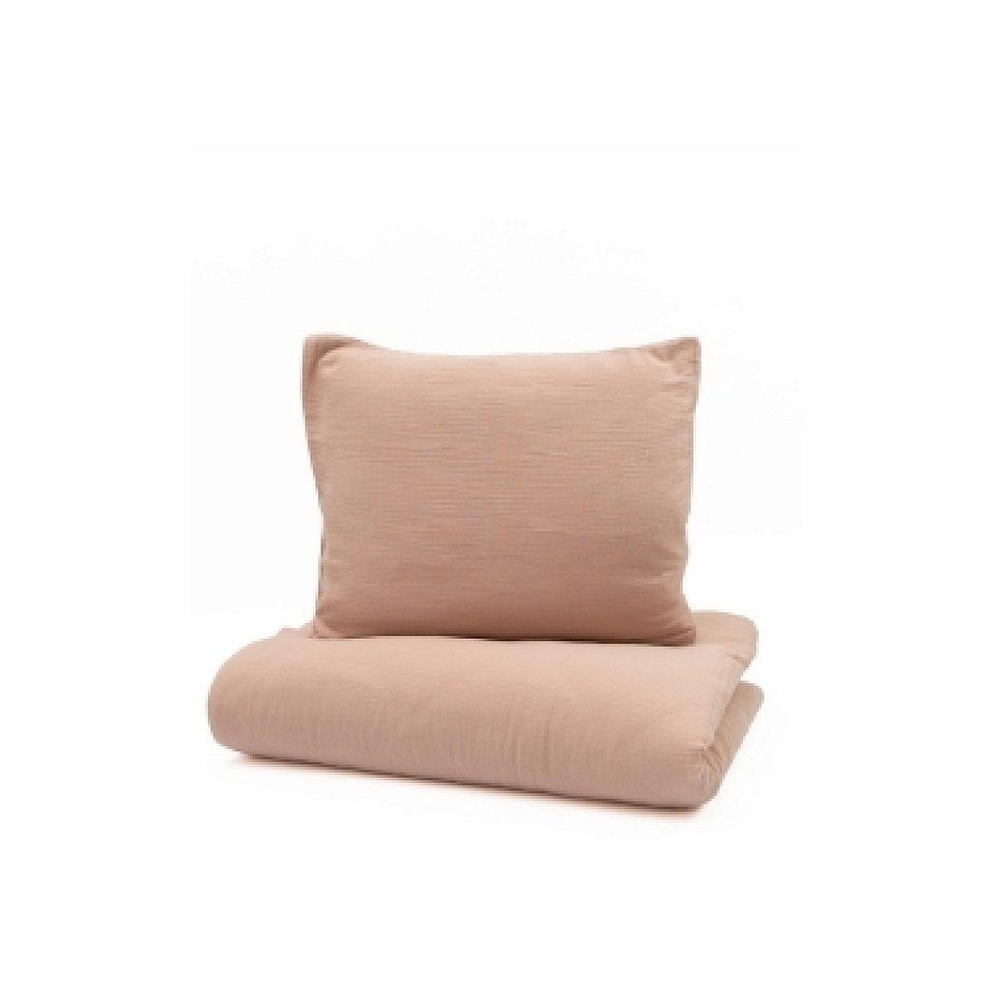 YAPPY KIDS YappyMuslin - Parure de lit 150x200 cm et 50x60 cm - Cacao