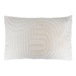 ATMOSPHERA Coussin Imitation Fourrure  Arka  50x80cm Ivoire