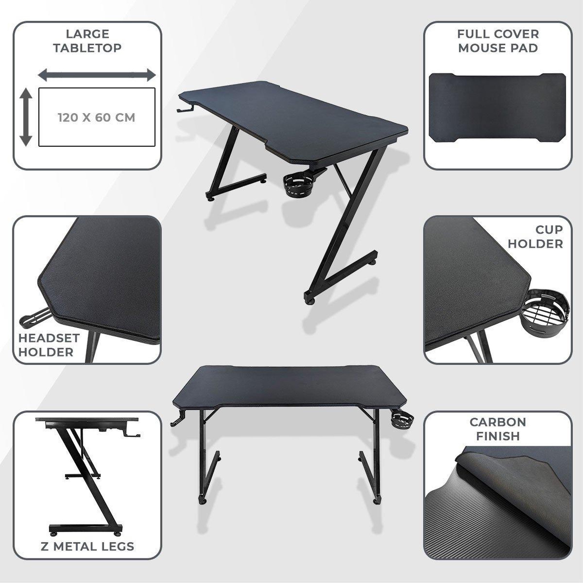 Voir la diapositive 2 : Subsonic Bureau gaming Assassin's Creed