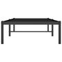 Voir la diapositive 5 : VIDAXL Cadre de lit metal sans matelas noir 75x190 cm