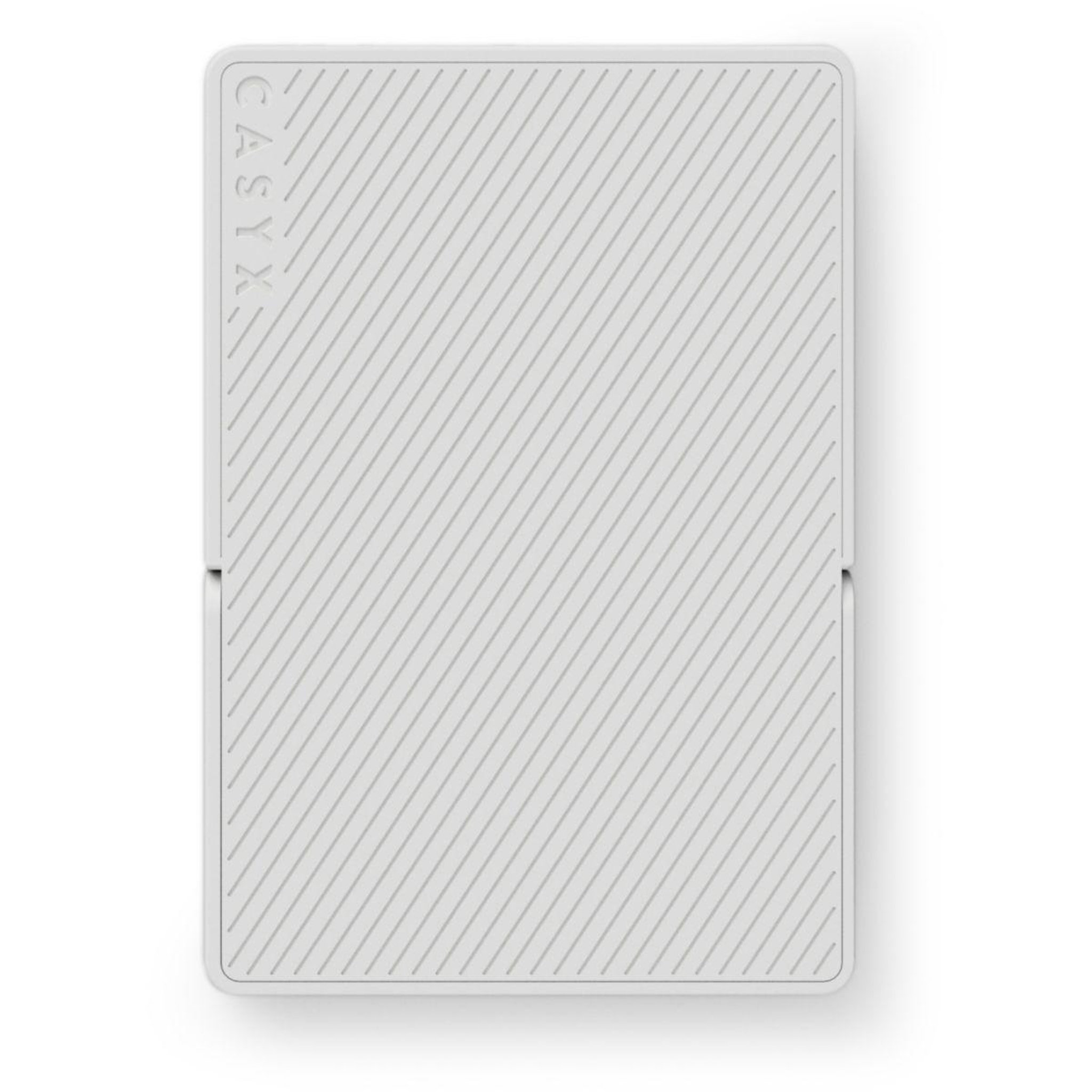 Voir la diapositive 2 : CASYX Batterie externe 5000 mah qi2 magsafe avec bequille gris