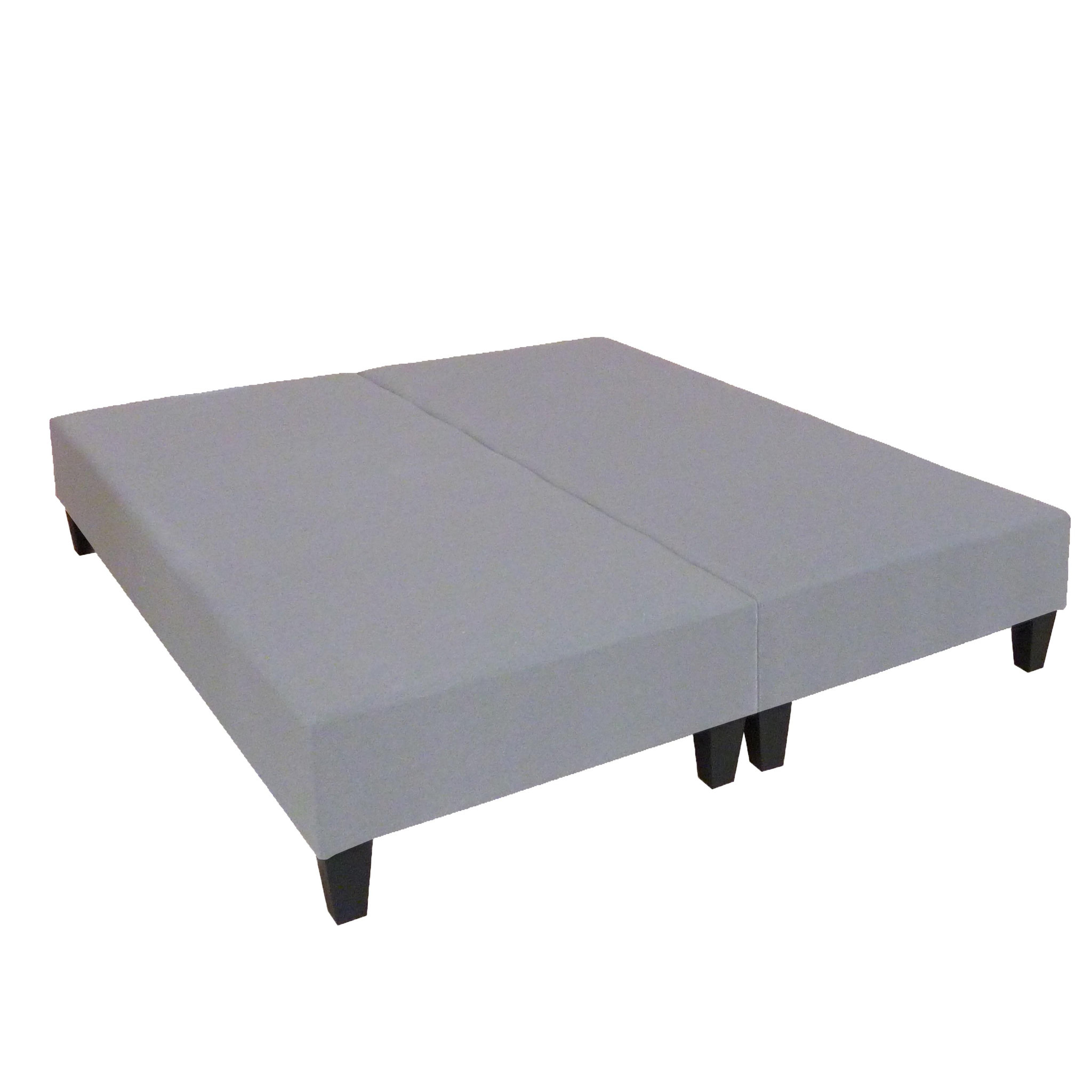 Voir la diapositive 4 : Ensemble Literie matelas ressorts ensachés 30cm et sommier 180X200 cm KING PALACE